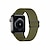 economico Cinturini per Apple Watch-Compatibile con Cinturino dell&#039;Apple Watch 38mm 40mm 41mm 42mm 44mm 45mm 49mm Intrecciato Elastico Regolabili Tessuto Cinturino di ricambio per iwatch Ultra 2 Series 9 8 7 SE 6 5 4 3 2 1