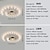 Χαμηλού Κόστους Φώτα Οροφής με Dimmer-98/120 cm Σχεδιασμός συμπλέγματος Σχέδιο νησιών Φωτιστικά Οροφής Μέταλλο Ακρυλικό Πολυεπίπεδο Καλλιτεχνικό στυλ Σπούτνικ Σαγρέ Βαμμένα τελειώματα Καλλιτεχνικό Μοντέρνα 110-120 V 220-240 V