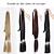 cheap Ponytails-Long Braided Ponytail Extension With Elastic Hair Tie Straight Sleek Wrap Around Braid Hair Extensions Ponytail, DIY Natural Soft Synthetic Hair Piece For Women Daily Wear