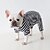 billiga Pyjamas-Hund Katt Pyjamas Mode söt stil Vinter Mjuk Tvättbar Bekväm Inomhus Ledigt / vardag Hundkläder for Bichon Frisé Pudel Pommeran valpen eller det lilla husdjuret Fjäril