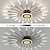 billiga Dimbara taklampor-98/120 cm Klusterdesign Ödesign Takbelysning Metall Akryl Multi lager Artistisk Stil Sputnik Borstad Målade ytor Artistisk Modern 110-120V 220-240V