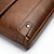 cheap Men&#039;s Bags-Men&#039;s Crossbody Bag Messenger Bag PU Leather Office Daily Zipper Large Capacity Solid Color Black Brown Khaki