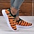 cheap Graphic Print Shoes-Women&#039;s Halloween Pumpkin Slip-On Sneakers - Comfortable Breathable Knit Walking Shoes with Jack-O&#039;-Lantern Print, Perfect for Casual Wear and Halloween Festivities