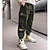 tanie Dolne części stroju-Dzieci Dla chłopców Spodnie cargo Spodnie Kieszeń Jednokolorowe Zatrzymujący ciepło Spodnie Na zewnątrz Nowoczesne Codzienny Czarny Zieleń wojskowa Khaki