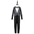 billiga Par &amp;amp; Grupp kostymer-Cosplay-kostym Festklädsel Jack Skellington Mardrömmen innan jul Cosplay Barn Pojkar Flickor Jul Halloween Karnival Fest Halloween Prestanda Klä ut