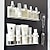 cheap Bathroom Organizer-1pc Wall Mounted Makeup Storage Shelf, Bathroom Cosmetics And Skincare Products Storage Rack, Water Emulsion Storage, Room Decoration Articles