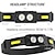 cheap Flashlights &amp; Camping Lights-LED Head Torch Rechargeable, LED Headlamp Running Head Torch Headlight with Motion Sensor, Water-Resistant Lightweight Head Flashlight for Running Cycling Camping Dog Walking Fishing Hiking