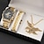 ieftine Ceasuri Quartz-3 bucăți/set ceas de cuarț pentru bărbați la modă &amp; colier casual &amp; brăţară