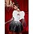 abordables Fantasmas &amp; Segadores-Novia Ángel caido Novia fantasmal Víspera de Todos los Santos Vestidos Traje de cosplay Ángeles de la muerte Accesorios traje de cosplay Adulto Mujer Carnaval Mascarada Mardi Gras Carnaval
