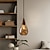 billige Øslys-1-lys 30 cm massivt træ glas pendellampe led slankt enkelt design ø lys moderne stil restaurant butikker / cafeer stue lys 220-240v 110-120v