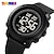 preiswerte Digitaluhr-SKMEI Herren Digitaluhr Sport Modisch Lässige Uhr Armbanduhr leuchtend Stopuhr Wecker Countdown TPU Beobachten