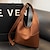 cheap Handbag &amp; Totes-Women&#039;s Crossbody Bag Bag Set Shoulder Bag Hobo Bag PU Leather Outdoor Daily Holiday Large Capacity Waterproof Lightweight Solid Color Mud Color off white Black