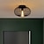 זול אורות תקרה-30 cm עיצוב עיגול / עגול נורות תקרה מתכת סגנון אמנותי סגנון פורמלי סגנון וינטג&#039; וינטאג&#039; קאנטרי 110-120V 220-240V