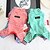baratos Pijamas-Cachorros Gatos Pijamas Moda Estilo bonito Inverno Macio Lavável Confortável Ao ar livre Casual / Diário Roupas para cães for Bichon Frise Poodle Pomerânia Animais de Pequeno Porte Borboleta
