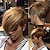 cheap Black &amp; African Wigs-Stylish and Versatile Short Pixie Wig with Bangs - Perfect for Any Occasion