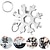 abordables llaves y conjuntos-Destornillador multifunción 18 en 1 con forma octogonal en forma de copo de nieve, piezas de herramientas con caja de regalo, regalo de Navidad