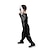 billiga Par &amp;amp; Grupp kostymer-Cosplay-kostym Festklädsel Jack Skellington Mardrömmen innan jul Cosplay Barn Pojkar Flickor Jul Halloween Karnival Fest Halloween Prestanda Klä ut