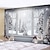 cheap Landscape Tapestry-Snow Out Window Hanging Tapestry Wall Art Large Tapestry Mural Decor Photograph Backdrop Blanket Curtain Home Bedroom Living Room Decoration