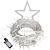 billige Holiday String Lights-juletre lysslynge lys utendørs dekorasjon stjerne lys 8 moduser plug in 350 led foss juletre stjerne topper fe lys for terrasse ferie jul dekor fargerik belysning eu us au uk plugg