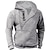 cheap Basic Hoodies-Men&#039;s Quarter Zip Hoodie Wine Red Royal Blue Blue Light Grey Hooded Letter Graphic Prints Print Sports &amp; Outdoor Daily Sports Hot Stamping Designer Basic Casual Spring &amp;  Fall Clothing Apparel Hoodies