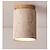 Недорогие Встраиваемые и полунавесные крепления-Потолочный светильник из камня, потолочный светильник заподлицо для спальни, гостиной, прихожей, кухни, современная барабанная лампа близко к потолку, 110-240 В
