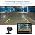 levne Videorekordéry do auta-H35 1080p Nový design / s zadní kamerou / Spuštění automatického nahrávání Auto DVR 170 stupňů Široký úhel 4 inch IPS Dash Cam s Noční vidění / Detekce pohybu / Smyčkové nahrávání Ne Záznamník vozu