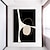 tanie Obrazy abstrakcyjne-czarno-biały minimalistyczny obraz ścienny na płótnie ręcznie robiony abstrakcyjny obraz olejny salon dekoracja sypialni (bez ramki)