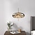 billige Øylys-Gypsophila kunstmetall krystalllysekrone LED kuleformet pendellampe nordisk luksus moderne kreativ hengende lys bar soverom nattbord arbeidsrom hengende lys