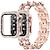 baratos Pulseiras de Apple Watch-Pulseira Esportiva Compatível com Pulseira Apple Watch 38mm 40mm 41mm 42mm 44mm 45 mm com caixa Aço Inoxidável pulseira de substituição para iwatch Series 9 8 7 6 5 4 3 2 1 SE