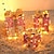 cheap Christmas Lights-3pcs Christmas Lighted Gift Boxes Battery Operated Fairy Lights Set of 6inch/8inch/9inch with Bows Present Boxes for Christmas Weddings Yard Home Holiday Art Decorations