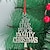 Χαμηλού Κόστους Χριστουγεννιάτικα Διακοσμητικά-Κρεμαστό χριστουγεννιάτικο δέντρο - μεταλλικό κρεμαστό στολίδι για διακόσμηση σκηνής, αξεσουάρ διακοπών, προμήθειες για πάρτι γενεθλίων, διακόσμηση δωματίου, χριστουγεννιάτικο δώρο