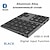 voordelige Toetsenborden-aluminium bluetooth draadloos numeriek toetsenbord met usb-hub digitale invoerfunctie voor windowsmac osandroid laptop pc