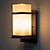 baratos luzes de parede ao ar livre-Led ao ar livre lâmpada de parede à prova dip65 água ip65 lâmpada de parede moderna quarto branco/quente luz branca ac110-240v