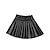 cheap Bottoms-Kids Girls&#039; Skirt Solid Color Active School 7-13 Years Spring Silver Watermelon Red Black