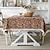 billiga Dukar-bomullslinne bordsduk vintage rektangel blommig pastoral bordsduk tvättbar bordsduk för inomhus utomhus, bondgårdsinredning, picknick
