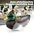economico veicoli radiocomandati-realistico modello di anatra testa verde barca giocattolo doppia versione barca telecomandata impermeabile sigillata per bambini barca telecomandata con simulazione di stagno all&#039;aperto