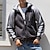 cheap Basic Hoodies-Men&#039;s Hoodie Full Zip Hoodie Hoodie Jacket Army Green Red Navy Blue Dark Gray Gray Hooded Color Block Patchwork Sports &amp; Outdoor Daily Holiday Cool Casual Thin fleece Fall &amp; Winter Clothing Apparel