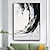levne Abstraktní malby-jednoduchá tlustá textura plátno abstraktní černobílé umění malba velký nástěnný obraz do ložnice zakázková umělecká díla srolované plátno (bez rámu)