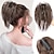 cheap Chignons-Y2K Messy Bun Hair Piece Claw Clip In Hair Bun Synthetic Wavy Curly Chignon Hair Bun For Women Extensions Tousled Updo Hair Buns Claw Clip Ponytail Hairpieces Hair Scrunchie With Clip For Daily Use