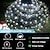 billige Holiday String Lights-Jule dekorativ nettlys lavspenning plugg inn DC31V sikker lavspenning innendørs og utendørs jule bryllupsdekorasjon 1,5 * 1,5M-96Led/3 * 2M-192Led/6 * 4M-672Led