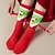Kerstman Kerstsokken Crew sok Dames Kerstmis Kerstmis Nieuwjaar Sokken voordelige kerstmuts & accessoires-Kerstman Kerstsokken Crew sok Dames Kerstmis Kerstmis Nieuwjaar Sokken