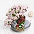 halpa Rakennuslelut-naistenpäivälahjat kirsikka kukka ruukku mehevä bonsai - minirakennuspalikoita olohuoneen sisustukseen halloween/kiitospäivä/festivaali lahja äitienpäivälahjat äidille