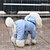 billige Regnfrakke-Hunde Katte Regnfrakke Regnjakke Mode Sød Stil Vinter Reflekterende Vandtæt Åndbart Blød Vaskbar udendørs Afslappet / Hverdag Hundetøj for Bichon Frisé Pommeraner små kæledyr Sommerfugl Small