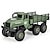 abordables véhicules télécommandés-Jouets pour enfants 116 véhicule militaire à six roues motrices escalade hors route simulation extérieure véhicule télécommandé transfrontalier