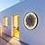 levne venkovní nástěnná světla-venkovní nástěnná svítidla měsíční design vodotěsné ip65 nástěnné lucerny černé verandové nástěnné osvětlení na terasu přední dveře vchod 110-240v