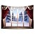 cheap Christmas Tapestry Hanging-Window View Hanging Tapestry Wall Art Large Tapestry Mural Decor Photograph Backdrop Blanket Curtain Home Bedroom Living Room Decoration