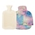 رخيصةأون بطانية يمكن ارتداؤها-زجاجة ماء ساخن مطاطية مع غطاء محبوك، كيس ماء ساخن