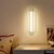 baratos Iluminação de Parede LED-lâmpada de parede interna 38cm acrílico metal moderno led lâmpada de parede de fundo sala de estar quarto preto ouro cabeceira luz de parede interior ligting arandela 110-240v