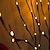 economico Luci decorative-Confezione da 3 rami di ramoscello illuminati marroni da 27 pollici, luci da percorso, 60 lampadine a LED a batteria, a luce bianca calda, per vacanze all&#039;aperto e al coperto, matrimoni in famiglia,