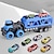 cheap RC Vehicles-30.71inch Length Deformed Track Toy Car With 6pcs Alloy CarsHalloween And Festival Gift For Boys And Girls